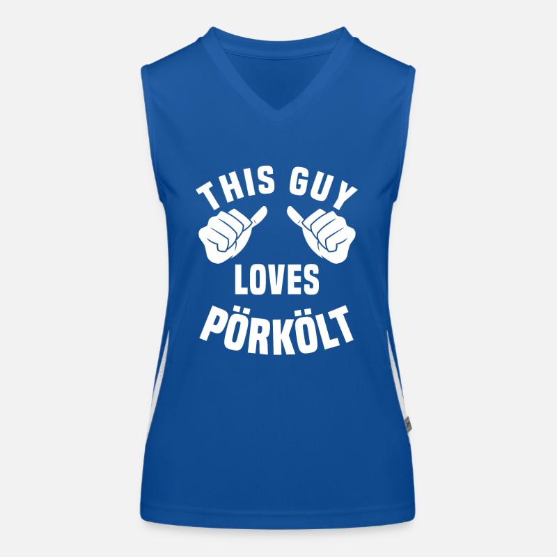 authentiscPörkölt Liebhaber Funktionelles Kontrast-Tank Top für Frauen