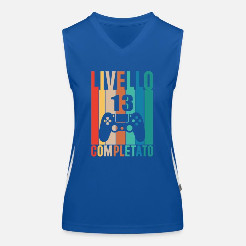 Stufe 13 Funktionelles Kontrast-Tank Top für Frauen
