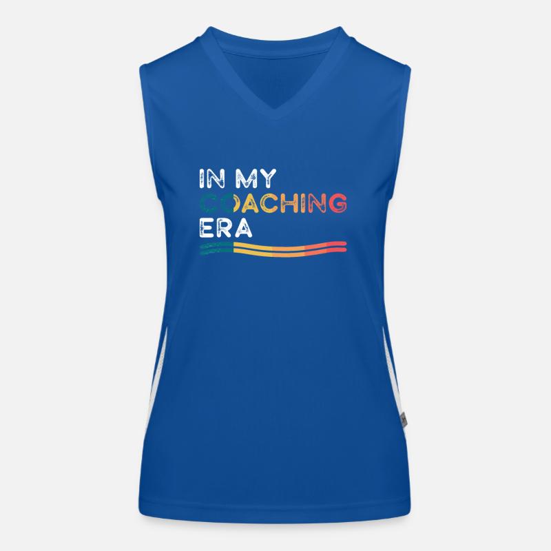 Proud Coach Apparel - Bester Trainer, Team Funktionelles Kontrast-Tank Top für Frauen