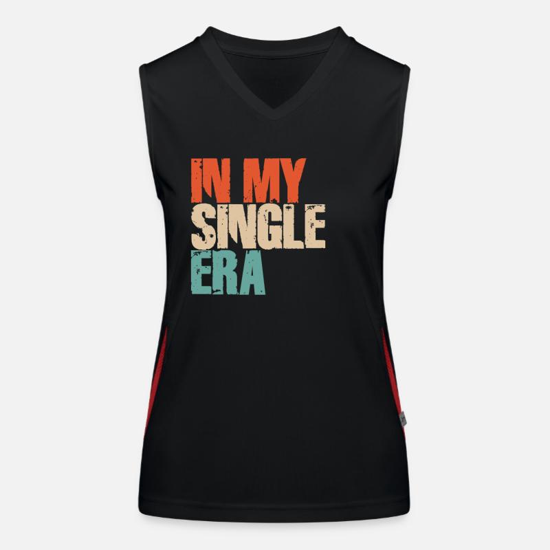 Lustiger Single-Liebeshumor: Der Perfekte Funktionelles Kontrast-Tank Top für Frauen