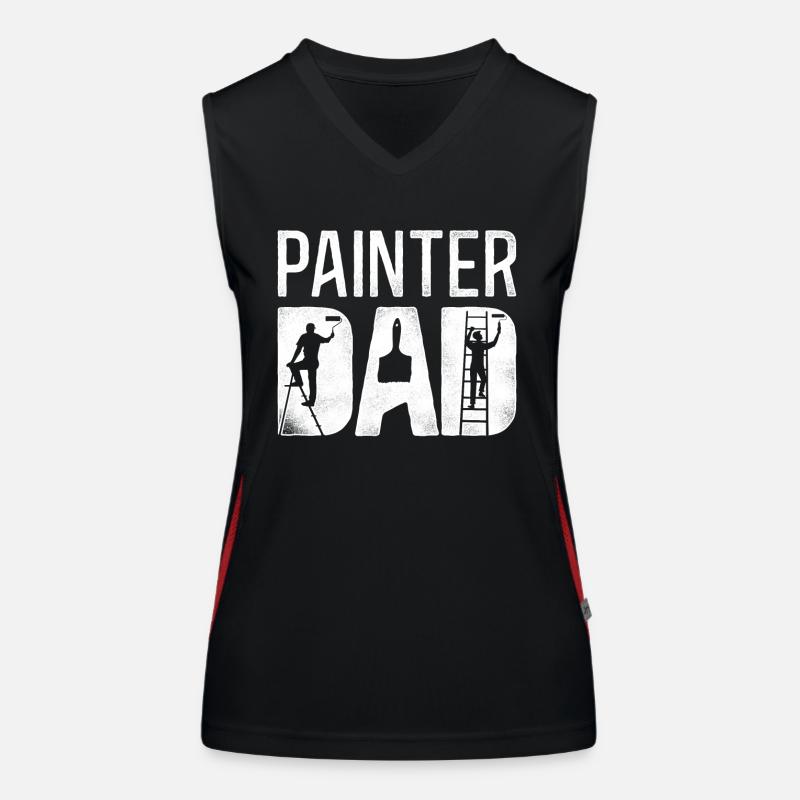 House Painter Decorator Painter Funktionelles Kontrast-Tank Top für Frauen