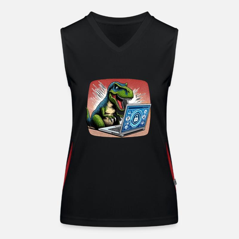 Ethical Hacking Analyst Ethical Cyber Security Funktionelles Kontrast-Tank Top für Frauen