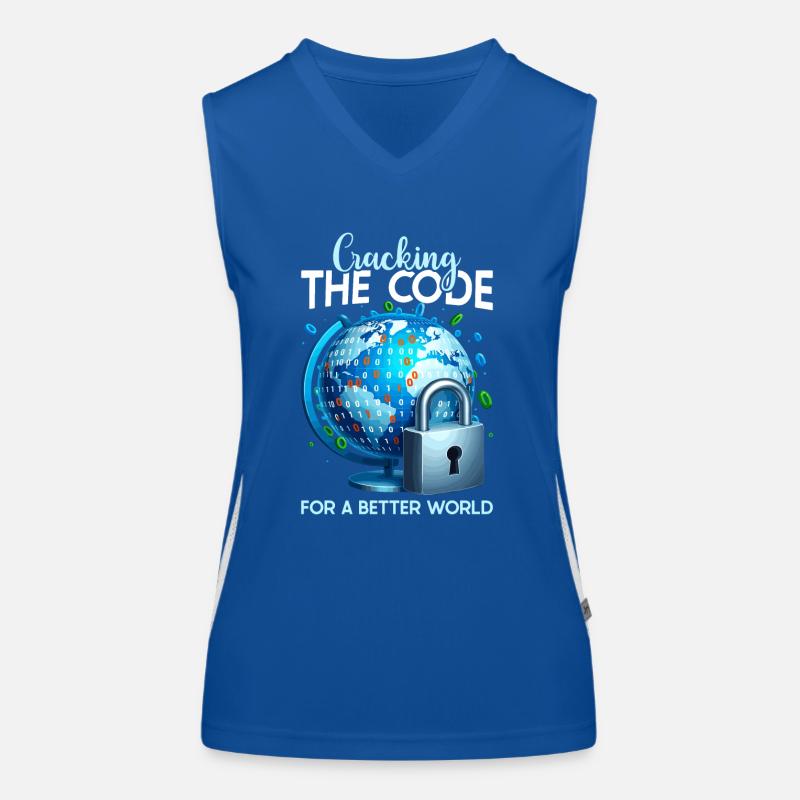 Ethical Hacking Analyst Ethical Cyber Security Funktionelles Kontrast-Tank Top für Frauen