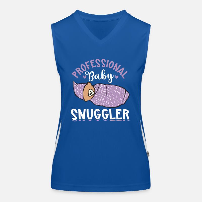 Infirmière Bébé Maternité Infirmière Débardeur respirant contrasté Femme