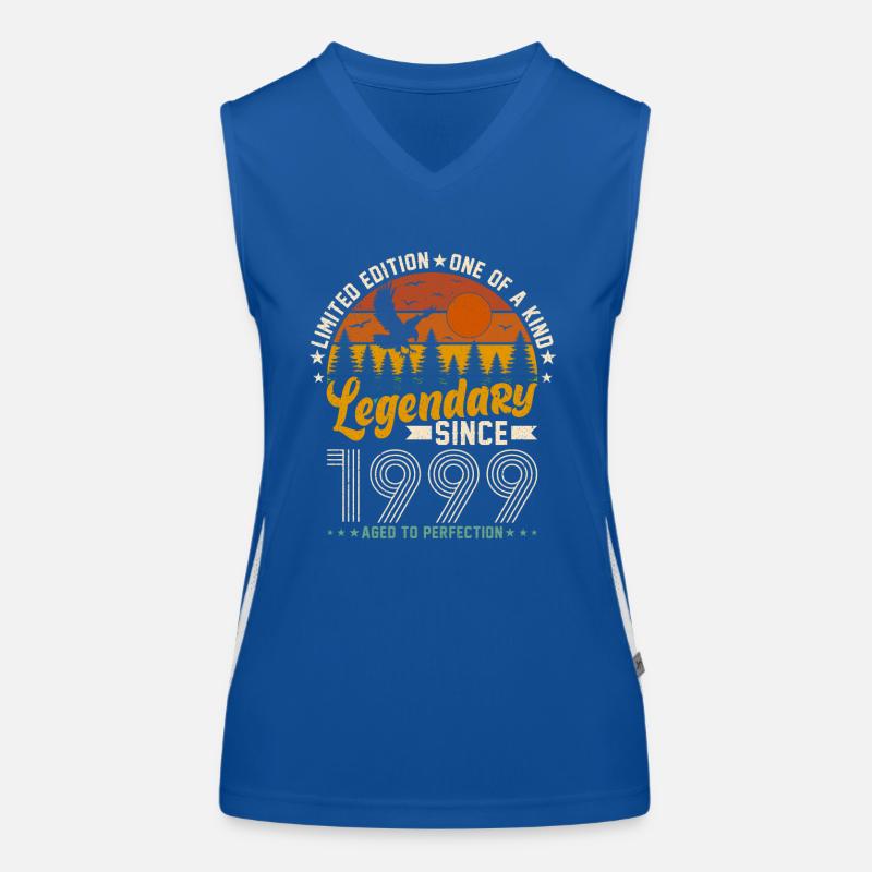 JubiläumsRetro '99 Funktionelles Kontrast-Tank Top für Frauen