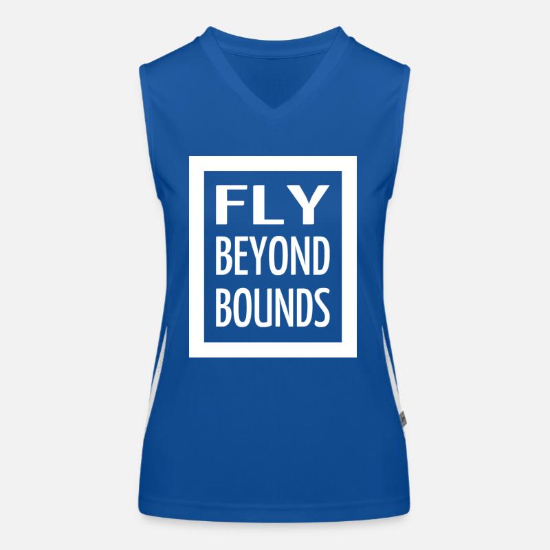 self-expression freedom adventures fun Funktionelles Kontrast-Tank Top für Frauen