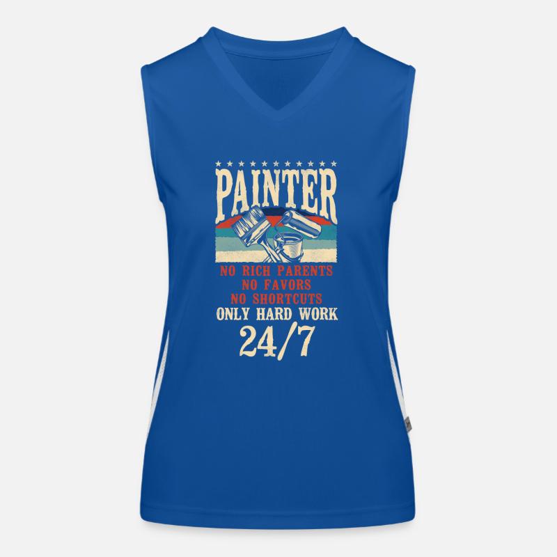 House Painter Decorator Painter No Funktionelles Kontrast-Tank Top für Frauen