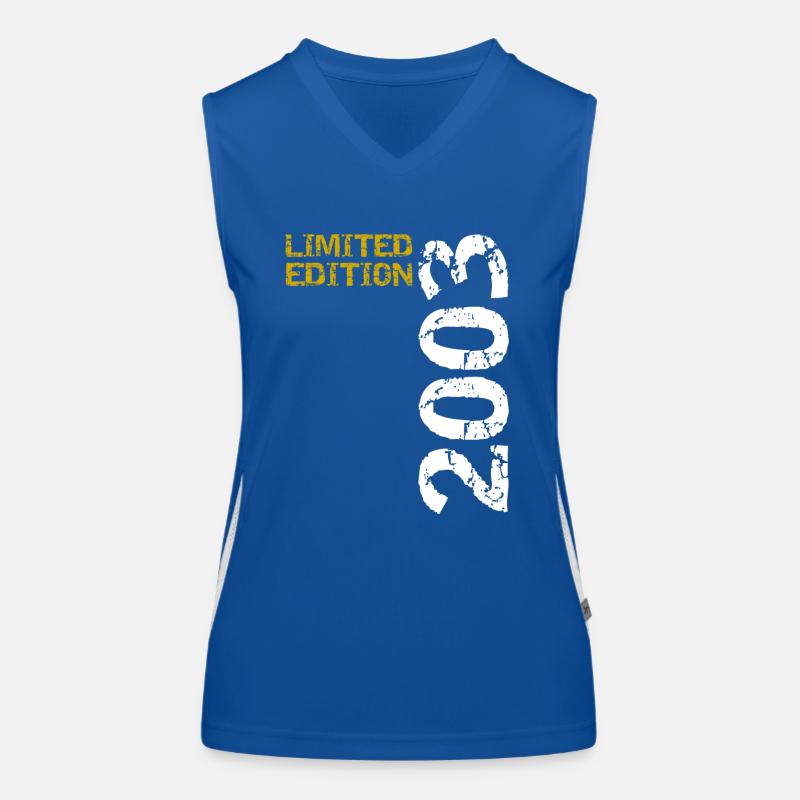 2003 Limited Edition Geburtstag Geschenk Frau Mann Funktionelles Kontrast-Tank Top für Frauen