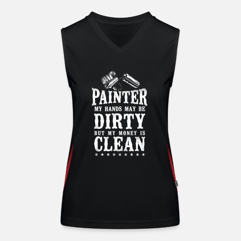 House Painter Decorator Painter My Funktionelles Kontrast-Tank Top für Frauen