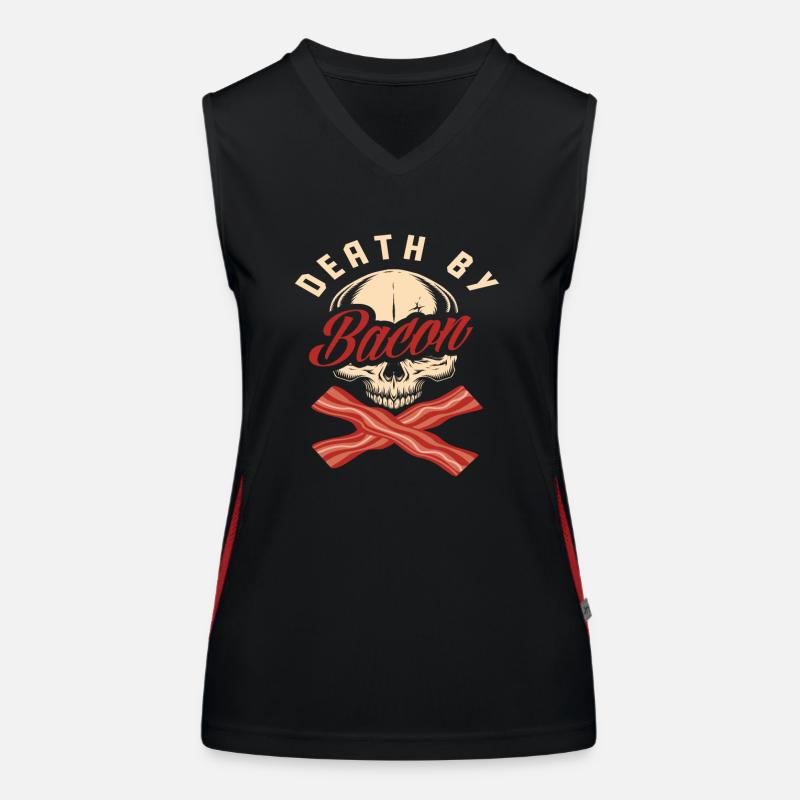 Speck Bacon Funktionelles Kontrast-Tank Top für Frauen