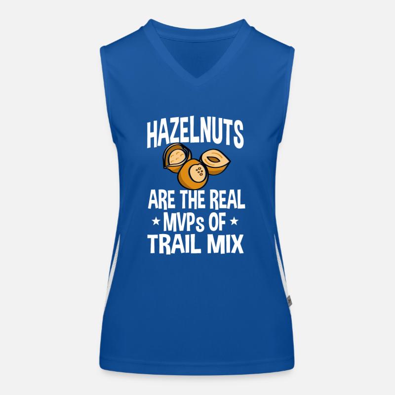 Hazelnut Saying Women's Functional Contrast Tank Top