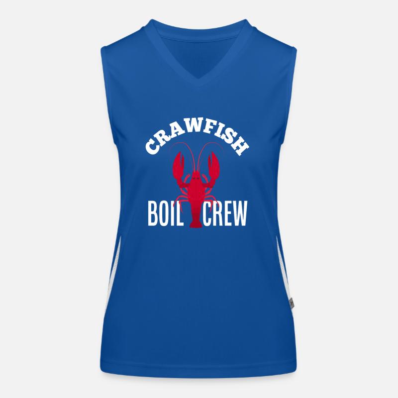 Langusten Saison Spruch Geschenk Funktionelles Kontrast-Tank Top für Frauen