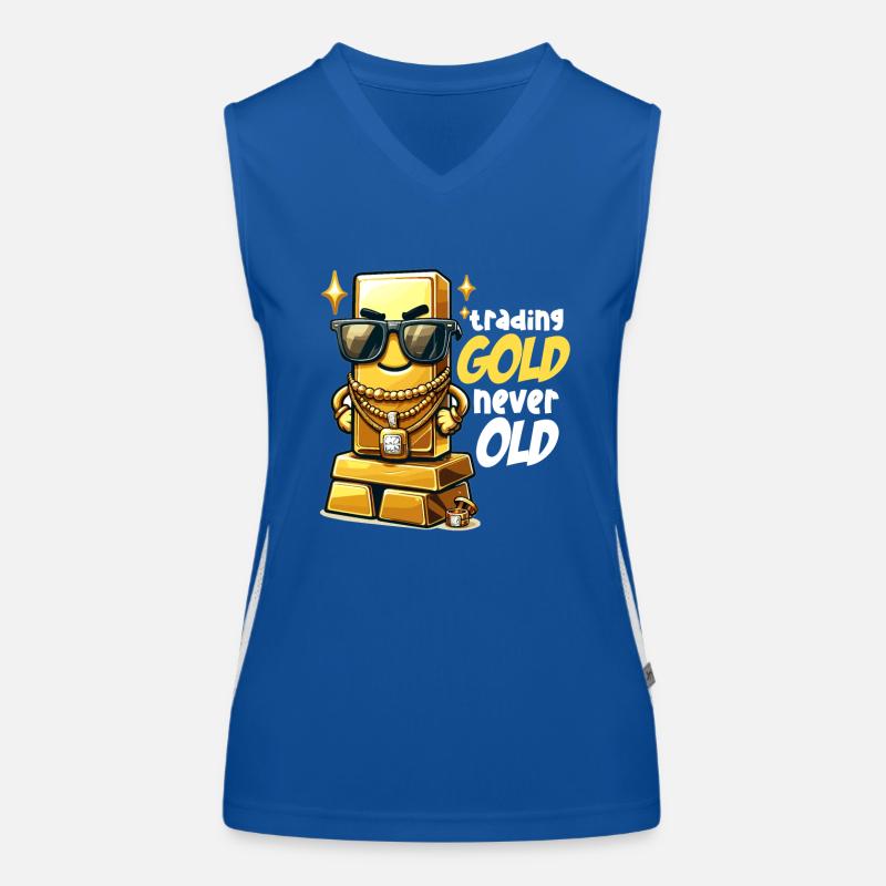 Guldhandler Forex Trader XAUUSD Trader Funktionel kontrast tanktop til damer