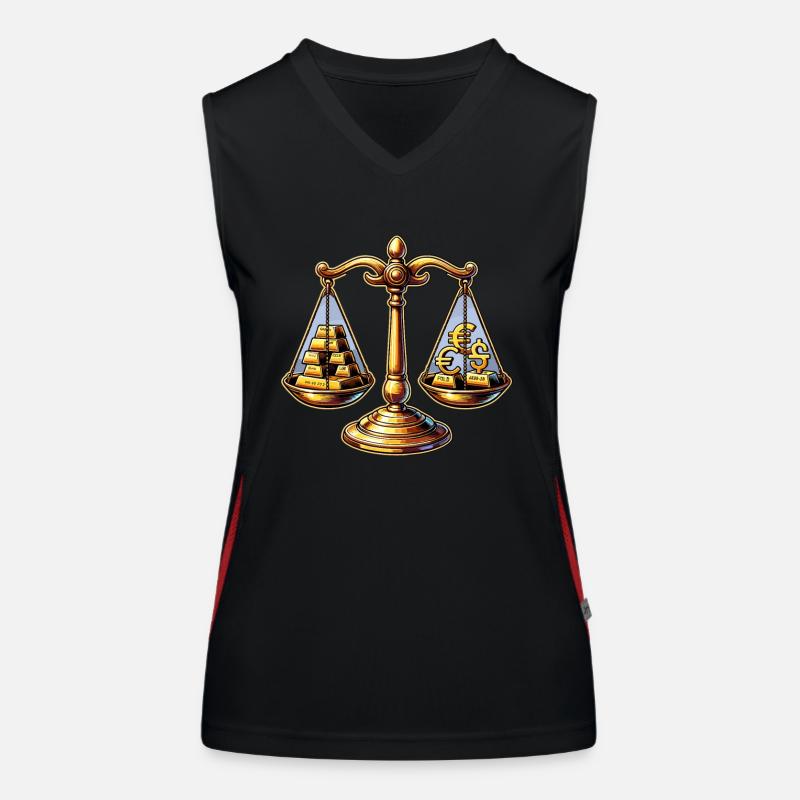 Gold Trader Forex Trader XAUUSD Trader Women's Functional Contrast Tank Top
