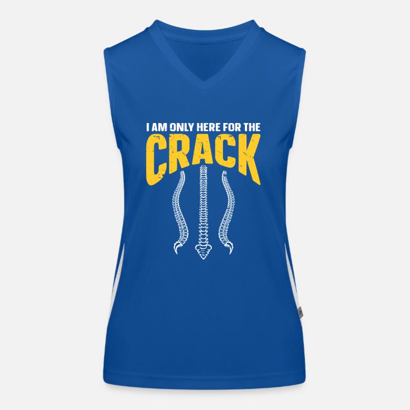 Chiropractor Chiropractic Women's Functional Contrast Tank Top