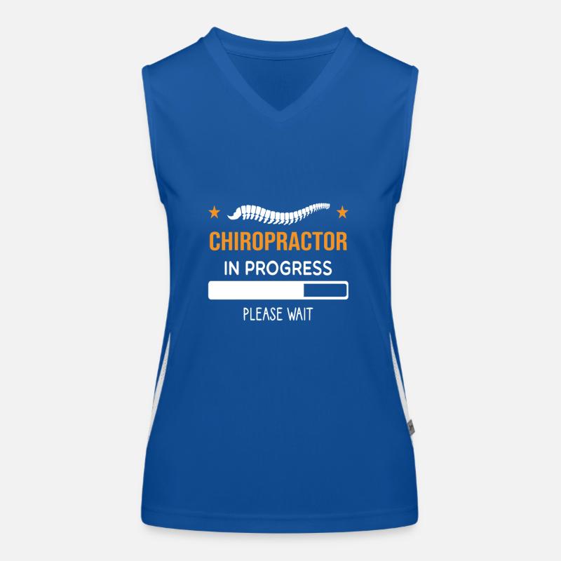 Chiropractor Chiropractic Women's Functional Contrast Tank Top