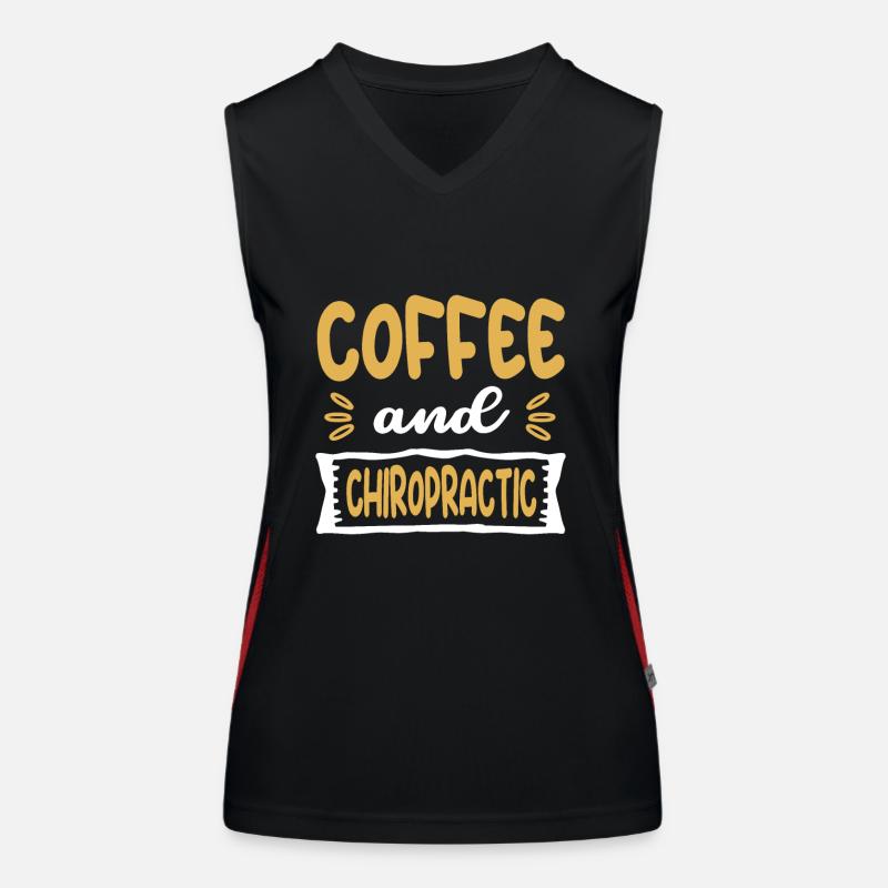 Chiropractor Chiropractic Women's Functional Contrast Tank Top