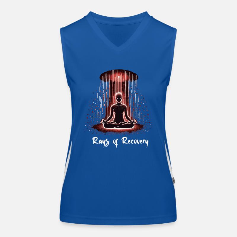 Red Light Therapy Low-level Laser Therapy for Women's Functional Contrast Tank Top