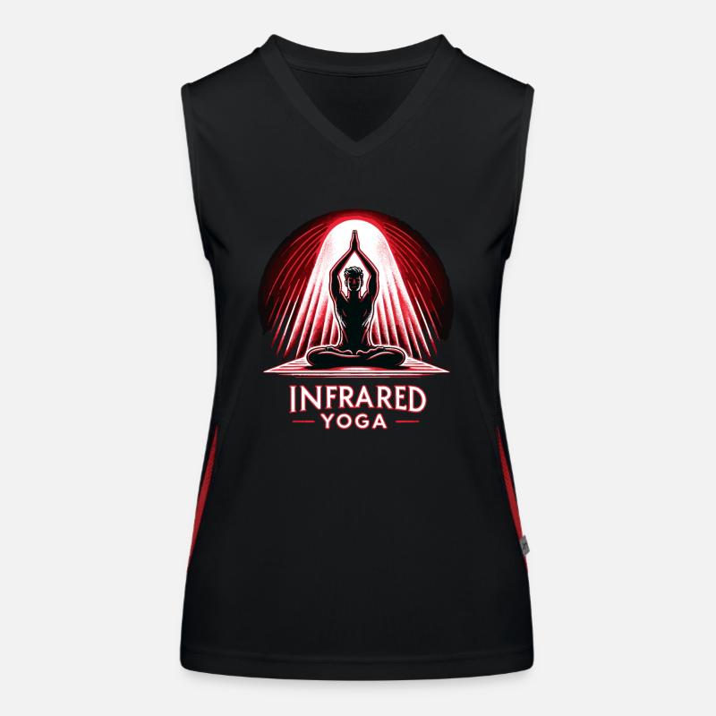 Red Light Therapy Low-level Laser Therapy for Women's Functional Contrast Tank Top