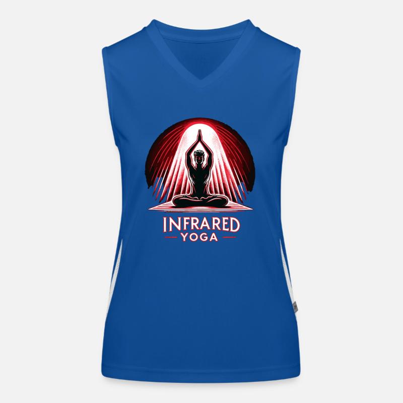 Red Light Therapy Low-level Laser Therapy for Women's Functional Contrast Tank Top