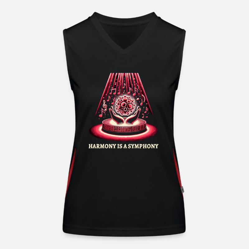 Red Light Therapy Low-level Laser Therapy for Women's Functional Contrast Tank Top