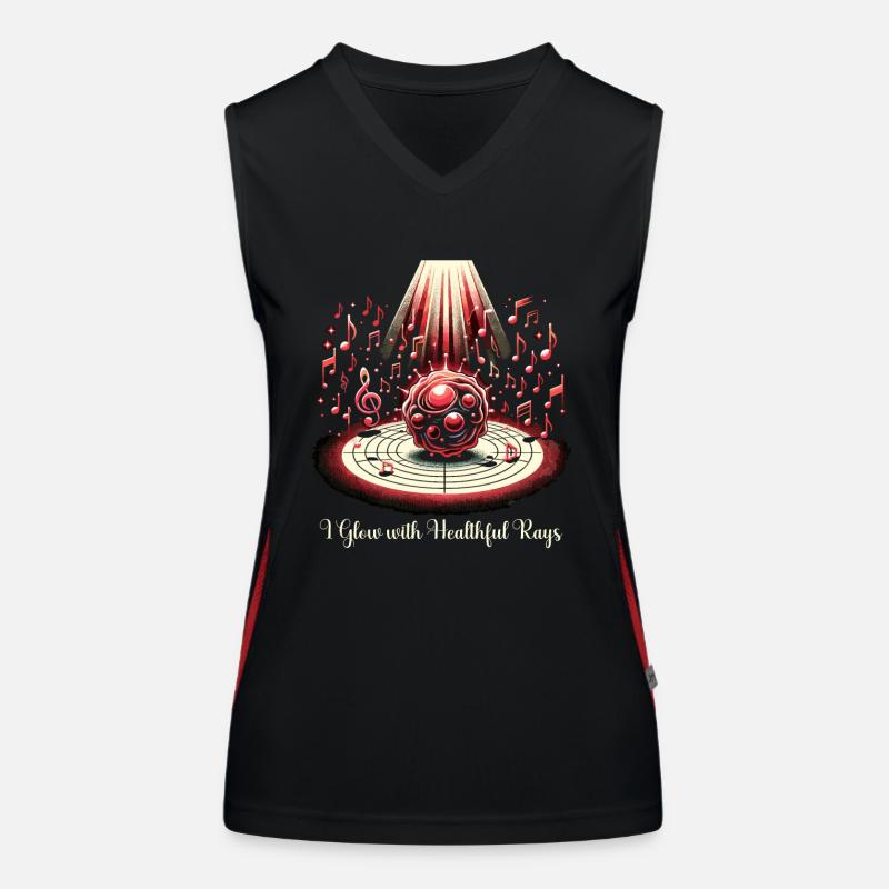 Red Light Therapy Low-level laser therapy for the Women's Functional Contrast Tank Top