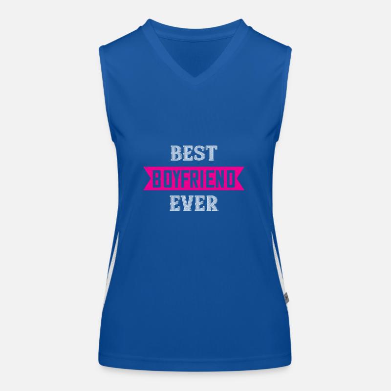 Bester Freund aller Zeiten Funktionelles Kontrast-Tank Top für Frauen