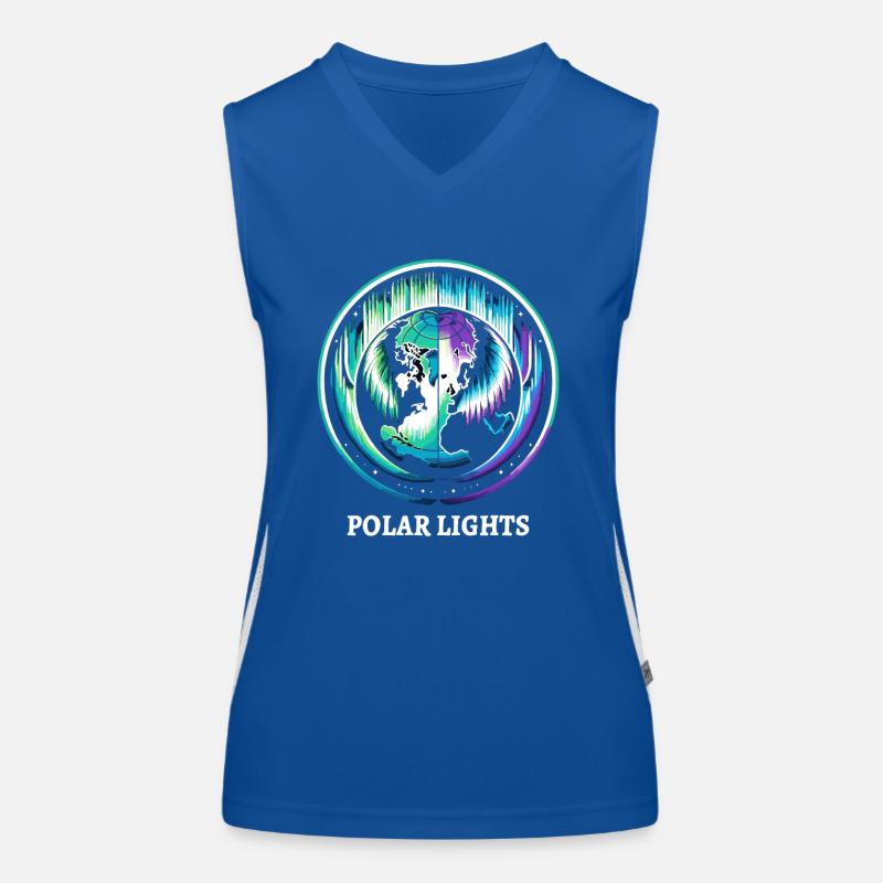 Aurora Aurora Tracker Alaska Wilderness Women's Functional Contrast Tank Top