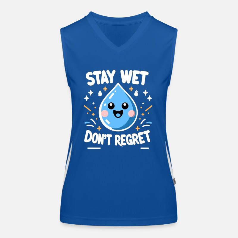 Hydration Drink Water Stay Hydrated Hydration Funktionelles Kontrast-Tank Top für Frauen