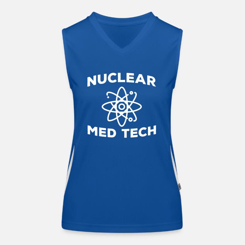 Technologue en médecine nucléaire Débardeur respirant contrasté Femme