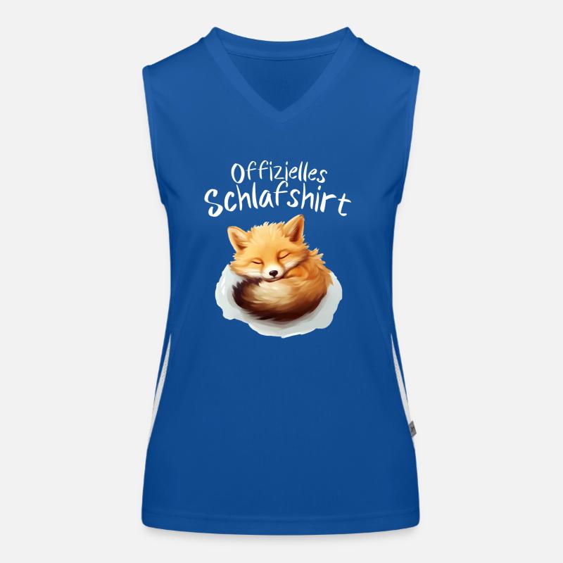 Chemise de nuit Débardeur respirant contrasté Femme