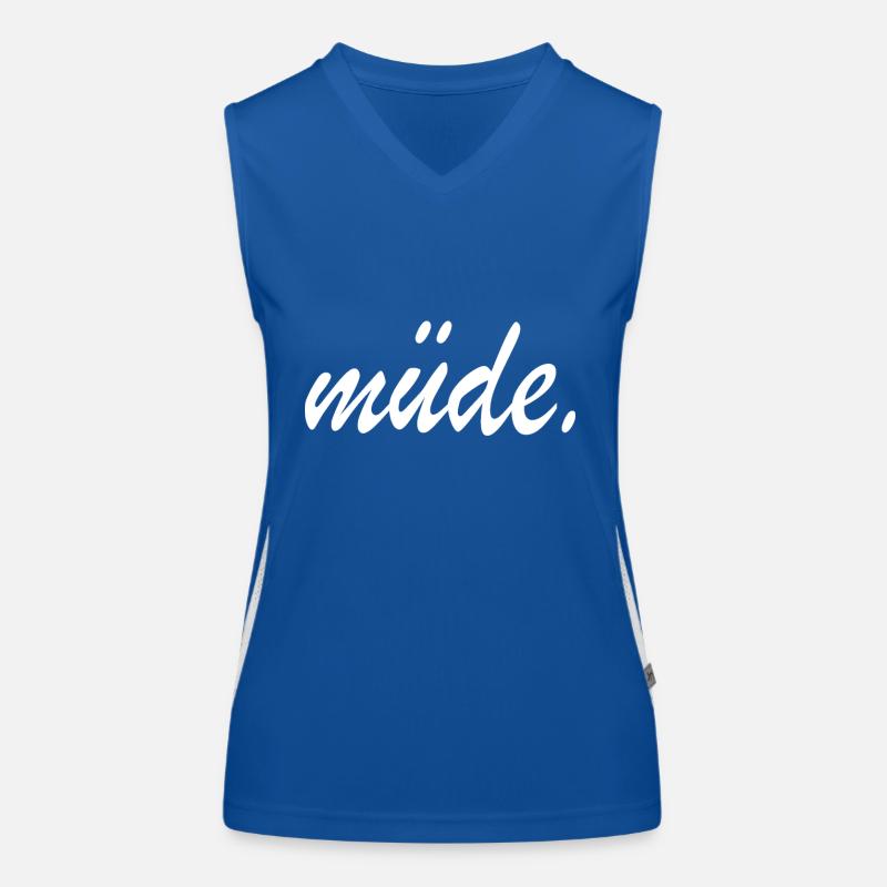 Spruch Geschenkidee Sarkastisch Funktionelles Kontrast-Tank Top für Frauen