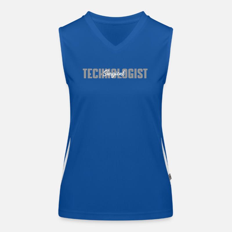 chirurgischerChirurgisch-technischer Assistent Funktionelles Kontrast-Tank Top für Frauen