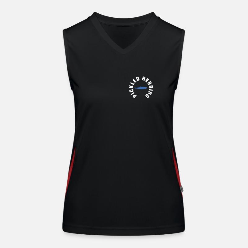 Pickled herring Women's Functional Contrast Tank Top