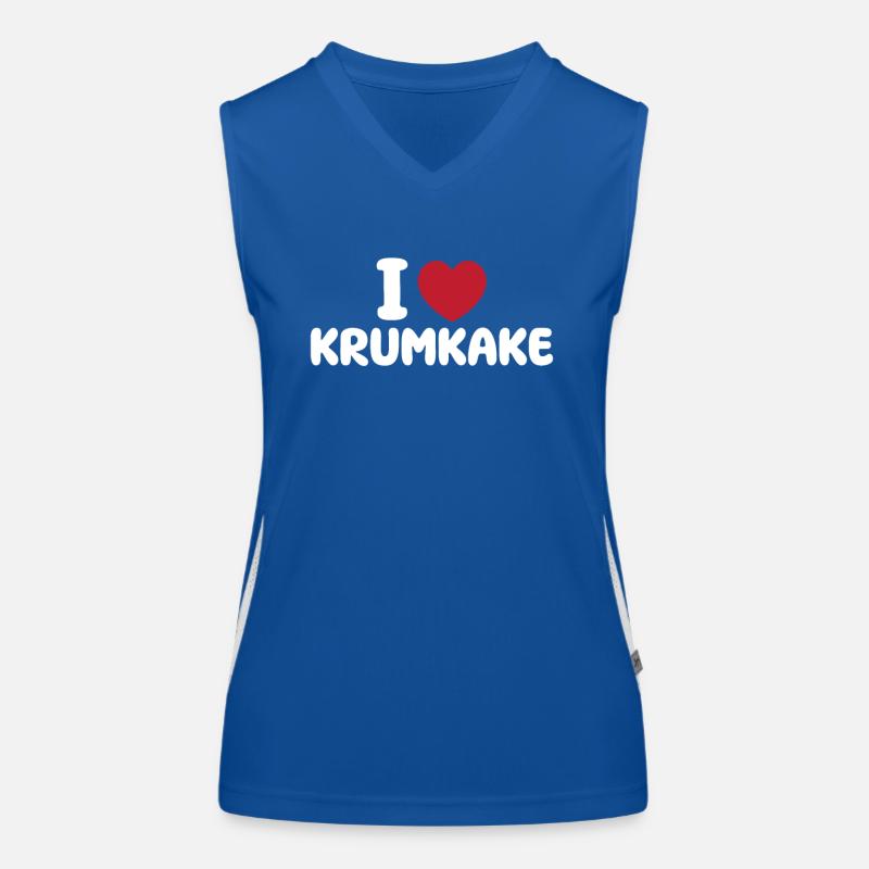 J’adore Krumkake Débardeur respirant contrasté Femme