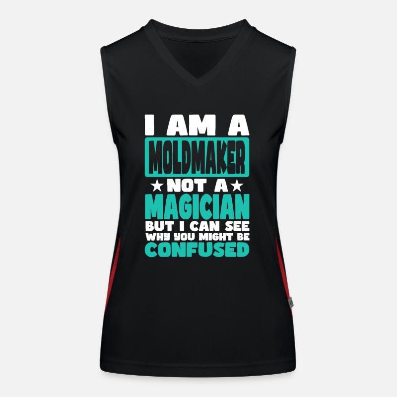 Formenbauer Funktionelles Kontrast-Tank Top für Frauen