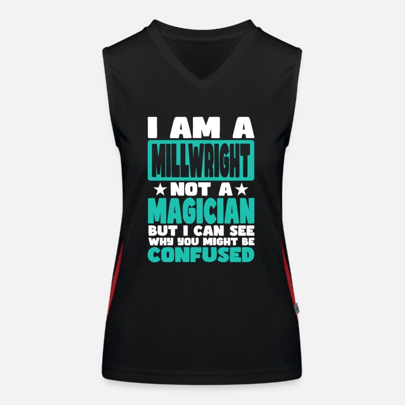Mühlenbauer Funktionelles Kontrast-Tank Top für Frauen