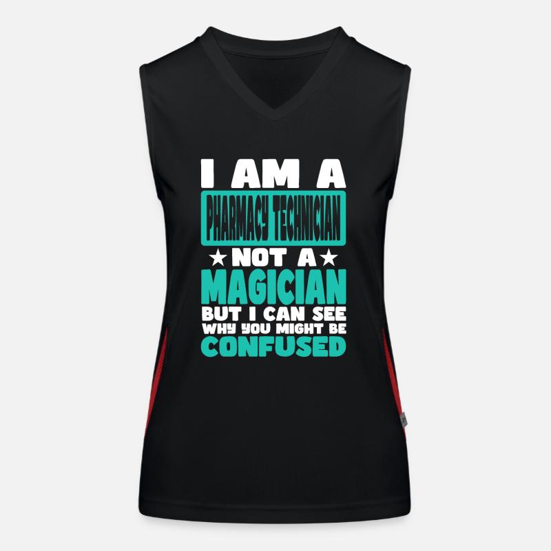Pharmacy Technician Women's Functional Contrast Tank Top