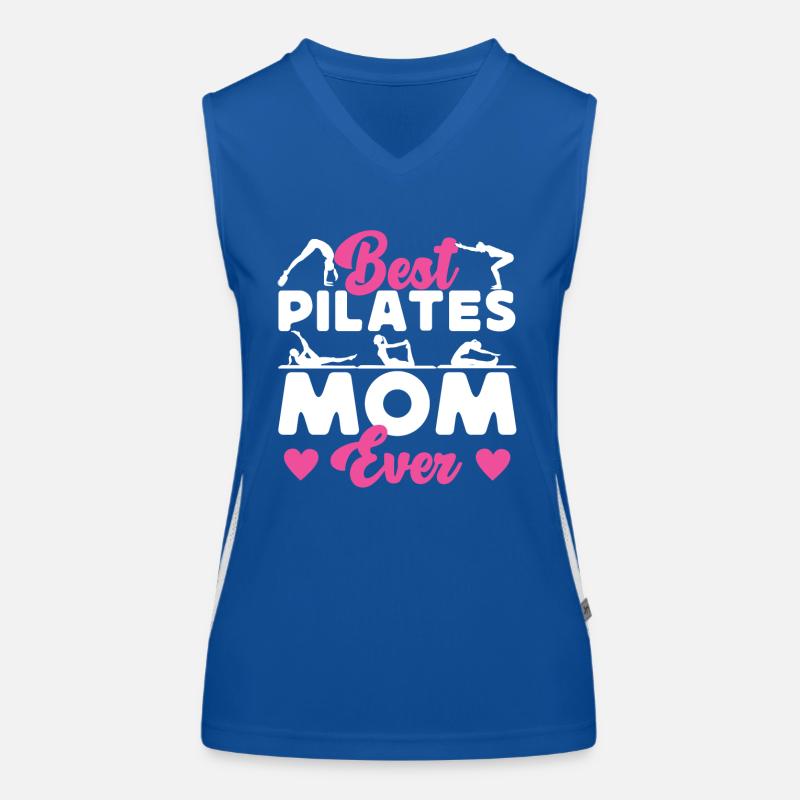 Pilates Instructor Teacher Mom Funktionelles Kontrast-Tank Top für Frauen