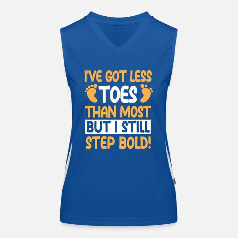 RéadaptationAmputation d’un orteil Débardeur respirant contrasté Femme