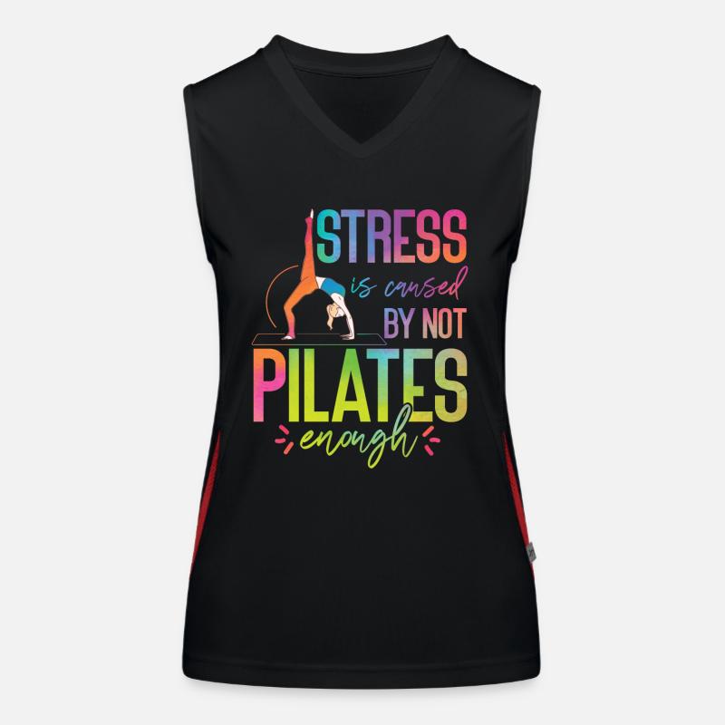 Instructeur de Pilates Enseignant Débardeur respirant contrasté Femme