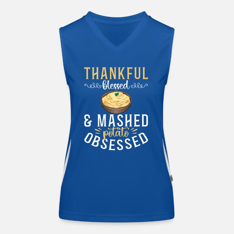 Mashed potatoes Mashed potatoes Women's Functional Contrast Tank Top