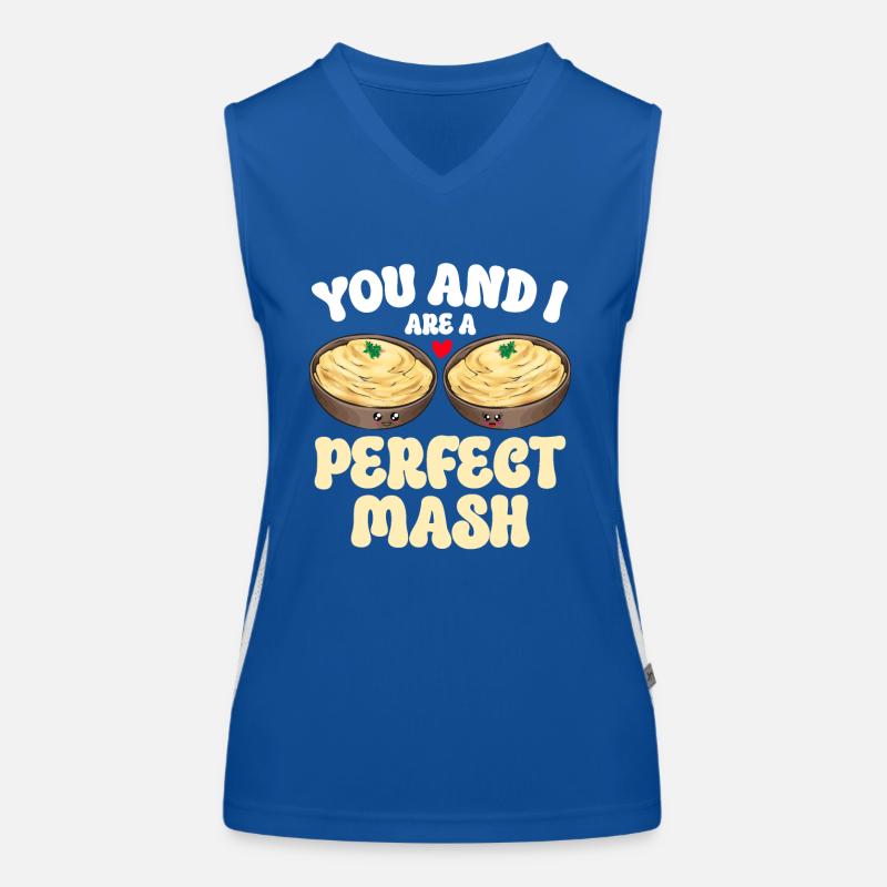 Mashed potatoes Mashed potatoes Women's Functional Contrast Tank Top