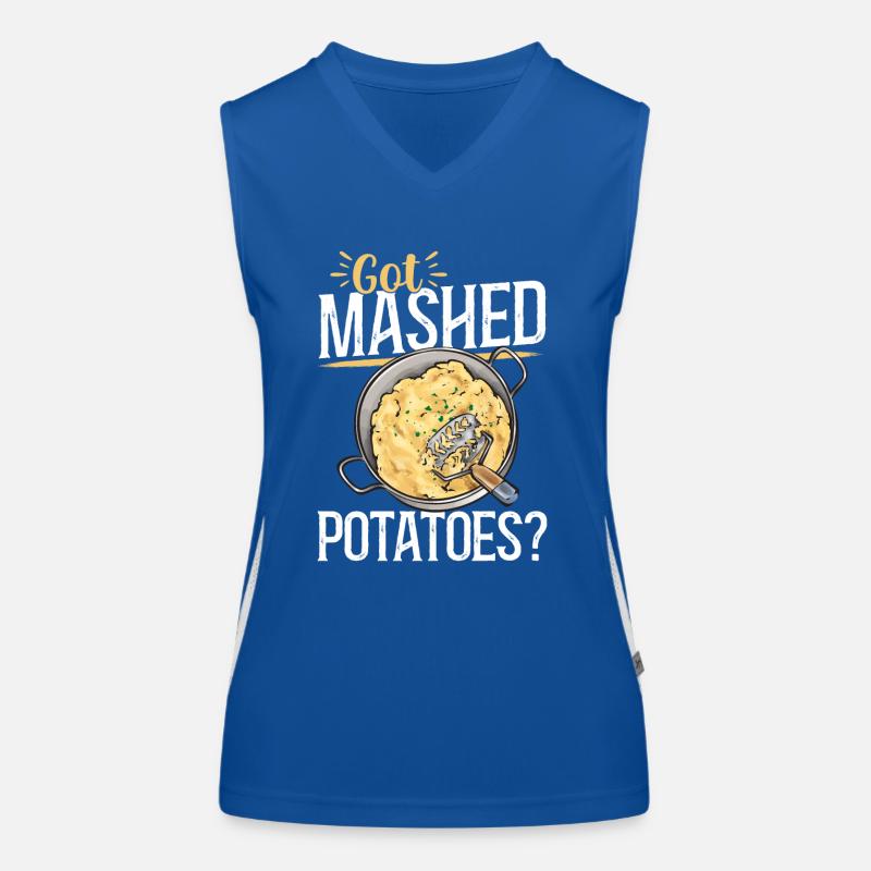 Mashed potatoes Mashed potatoes Women's Functional Contrast Tank Top