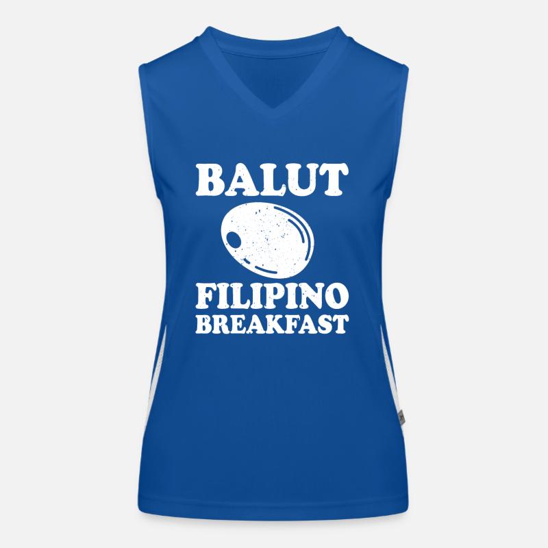 Balut – Philippinisches Frühstück Funktionelles Kontrast-Tank Top für Frauen