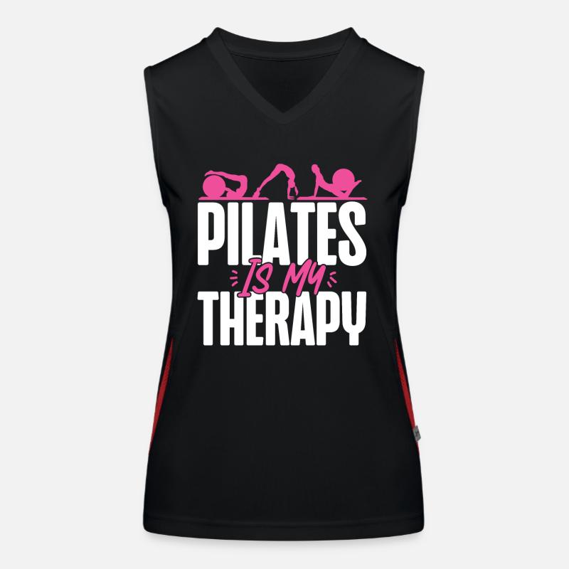 Instructeur de Pilates Professeur de Pilates Débardeur respirant contrasté Femme