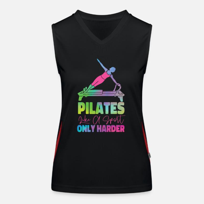 Pilates Instructor Teacher Funktionelles Kontrast-Tank Top für Frauen