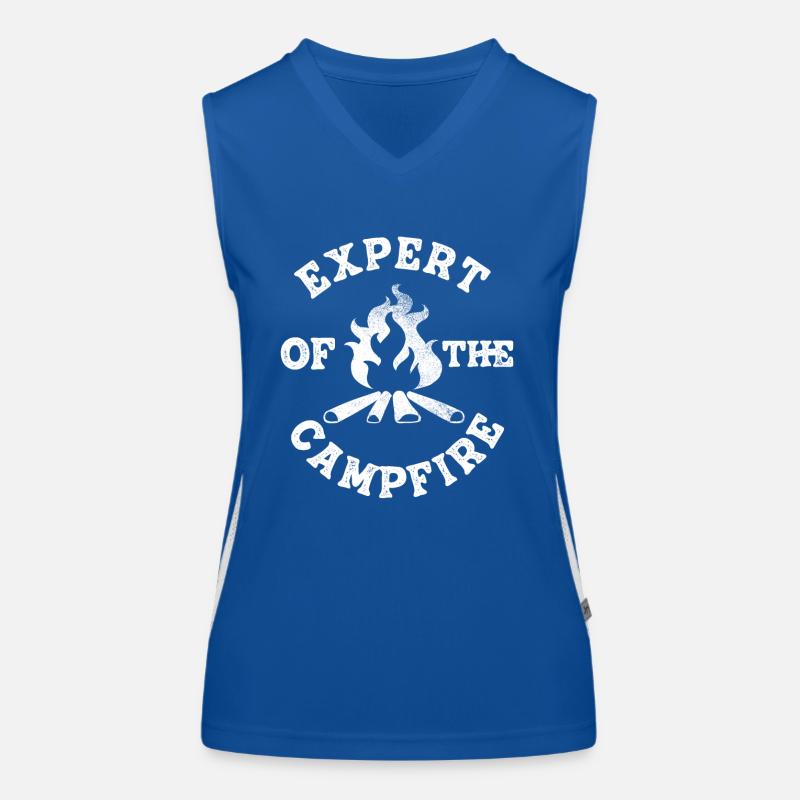 Expert du feu de camp Expert en camping Débardeur respirant contrasté Femme