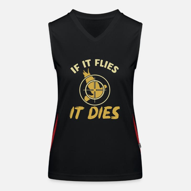 Taubenjäger Taubenjagd Tauben Funktionelles Kontrast-Tank Top für Frauen