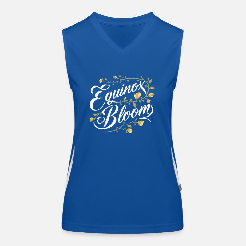 Ostara Eostre Equinox Witch Pagan Goddess Rituals Funktionelles Kontrast-Tank Top für Frauen